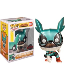 Pop & tee my hero academia deku con casco (full mech suit) funko + camiseta talla s