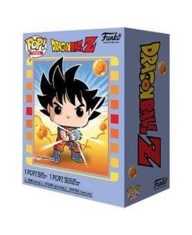 Pop & tee dragon ball z goku kamehameha funko + camiseta talla l ut - 56667l