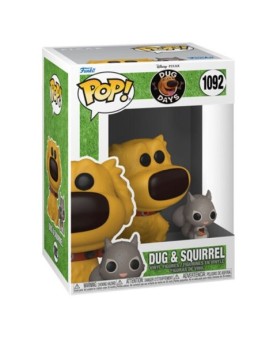 Funko pop disney up dug days dug & ardilla 57384