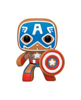 Funko pop marvel navidad galleta jengibre capitan america 50657