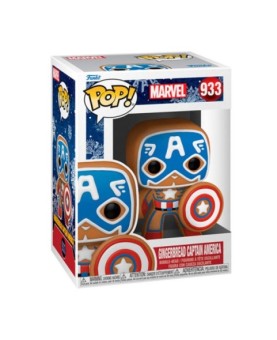 Funko pop marvel navidad galleta jengibre capitan america 50657