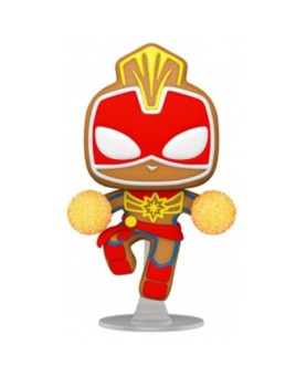 Funko pop marvel navidad galleta jengibre capitana marvel 50661