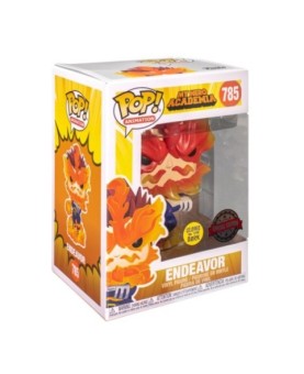 Funko pop my hero academia endeavor brillo en la oscuridad exclusivo 49672