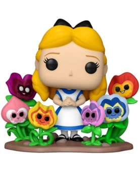 Funko pop deluxe disney alicia en el pais de las maravillas 70th alicia con flores 55733