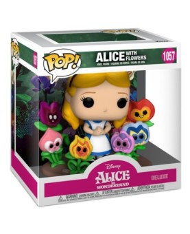 Funko pop deluxe disney alicia en el pais de las maravillas 70th alicia con flores 55733