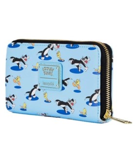 Cartera loungefly looney tunes piolin & silvestre