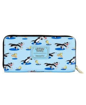 Cartera loungefly looney tunes piolin & silvestre