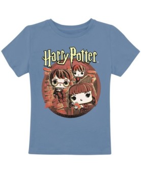 Pop & tee harry potter funko + camiseta trio talla m