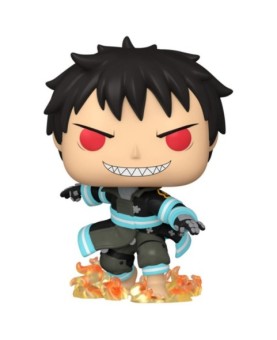 Funko pop animacion fire force shinra con fuego 56159