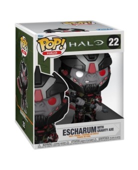 Funko pop super videojuegos halo infinite escharum con hacha de gravedad 59339