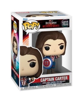 Funko pop marvel doctor strange multiverso de la locura capitana carter 62408