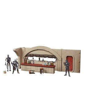 Set nevarro cantina + figura hasbro 9 -5 cm death trooper the mandalorian star wars vintage f39025