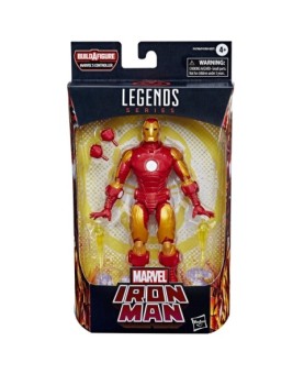 Figura hasbro iron man  marvel legends