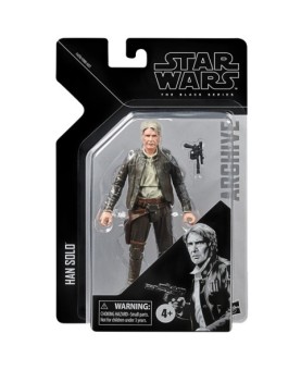 Figura hasbro star wars han solo el despertar de la fuerza black series