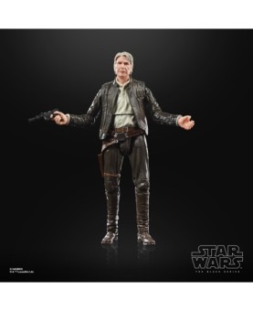 Figura hasbro star wars han solo el despertar de la fuerza black series