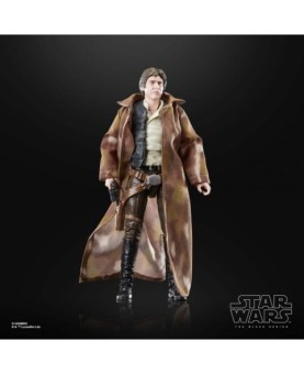 Figura hasbro the black series star wars -  han solo (endor)