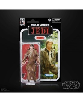 Figura hasbro the black series star wars -  han solo (endor)