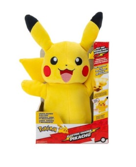 Peluche jazwares pokemon pikachu electronico