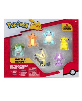 Figuras pokemon multipack 6