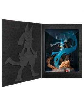 Figura jazwares pokemon estatua lucario