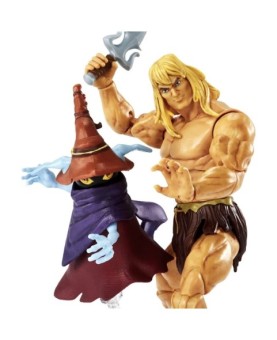 Figura mattel masters of the universe revelation he - man savage deluxe