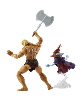 Figura mattel masters of the universe revelation he - man savage deluxe