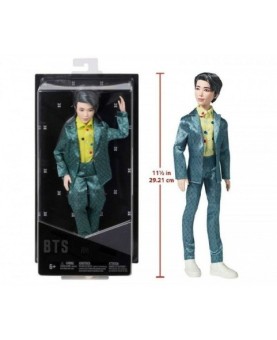 Figura mattel core fashion banda bts k - pop rm 28 cm