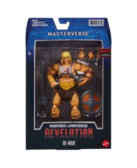 Figura mattel masters of the universe revelation animated serie he - man