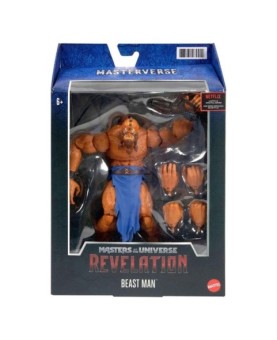 Figura mattel masters of the universe revelation animated serie beast man