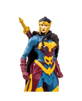 Figura mcfarlane toys dc multiverse build a wonder woman endless winter