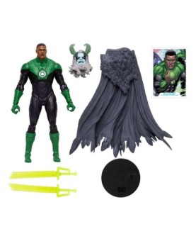 Figura mcfarlane toys dc multiverse build a john stewart linterna verde endless winter