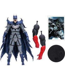 Figura mcfarlane toys dc comics multiverse build a batman blackest night