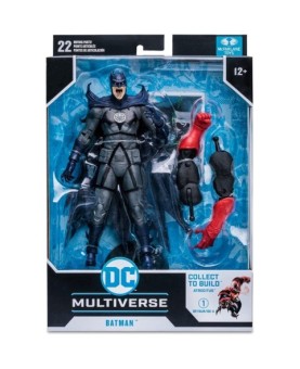 Figura mcfarlane toys dc comics multiverse build a batman blackest night