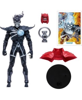 Figura mcfarlane toys dc comics multiverse build a deathstorm blackest night