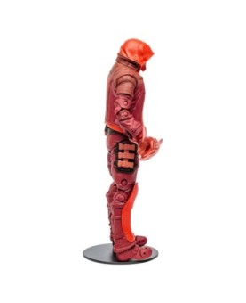 Figura mcfarlane toys dc gaming red hood monochromatic etiqueta dorada