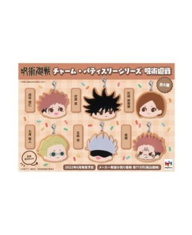 Surtido 6 figuras megahouse jujutsu kaisen charm patisserie