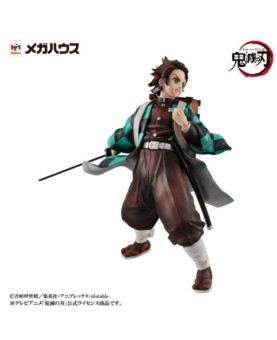 Figura megahouse serie g.e.m. demon slayer kimetsu no yaiba kamado brother & sis