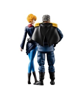 Figuras megahouse g.m.g mobilesuit gundam principality of zeon army 07 ramba ral & crowley hamon