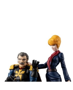 Figuras megahouse g.m.g mobilesuit gundam principality of zeon army 07 ramba ral & crowley hamon