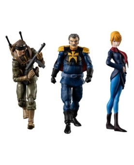 Figuras megahouse g.m.g mobile suit gundam principality of zeon team ramba ral set