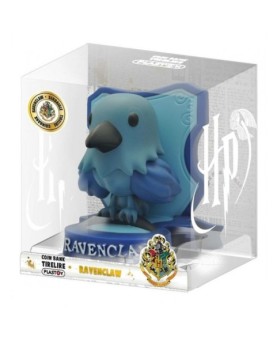 Figura hucha plastoy harry potter casa ravenclaw cuervo chibi