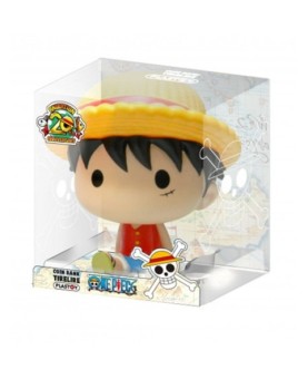 Figura hucha plastoy one piece luffy chibi