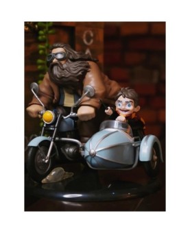 Figura quantum mechanix harry potter rubeus hagrid & harry potter max