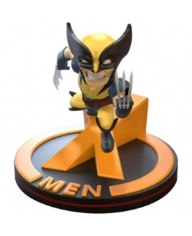 Figura quantum mechanix marvel x - men wolverine 10 cm q - fig diorama