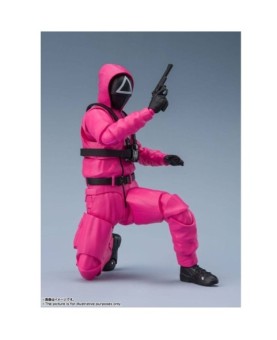 Figura tamashii nations masked soldier triangle sh figuarts squid game