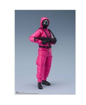 Figura tamashii nations masked soldier triangle sh figuarts squid game