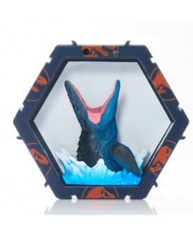 Figura wow! pod jurassic world mosasaurus sfx con sonido