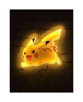 Lámpara led neon teknofun madcow entertainment pokemon 30 cm