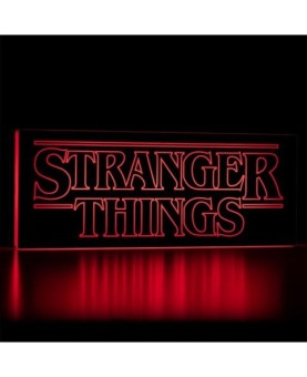 Lámpara paladone sranger things logo rectangular