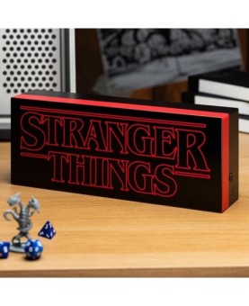 Lámpara paladone sranger things logo rectangular